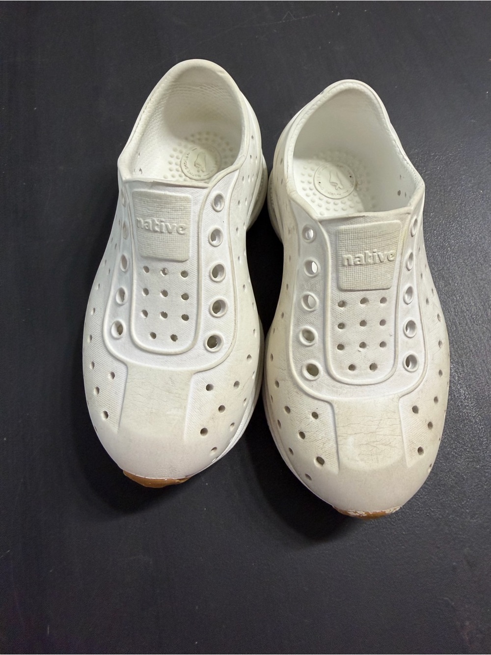 Native White Slip-On Jefferson Sugarlite Shoes